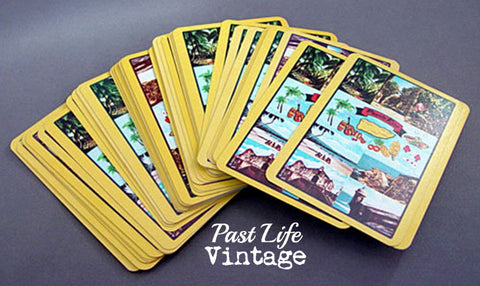 Mid Century Puerto Rico Souvenir Playing Cards Deck