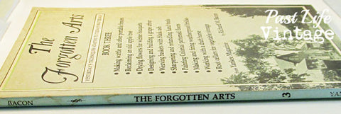 The Forgotten Arts Book 3 Richard M. Bacon 1795 First Edition Softcover