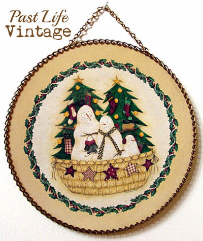 Snowman Chimney Flue Cover NWT Gallery Graphics