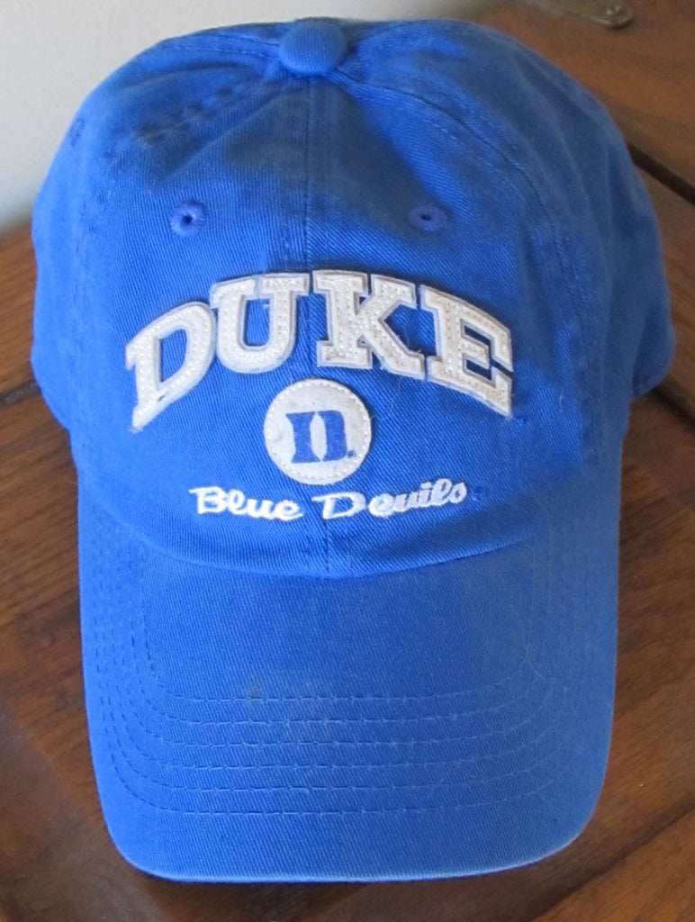 Vintage 90s Duke Blue Devils Cap Hat Adjustable Free Shipping
