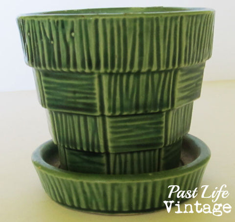 Small Vintage McCoy Planter American Mid Century Pottery