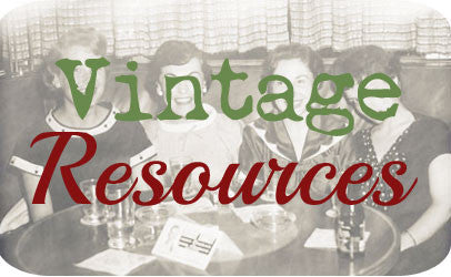 Vintage resources - weblinks to antiques and collectibles information